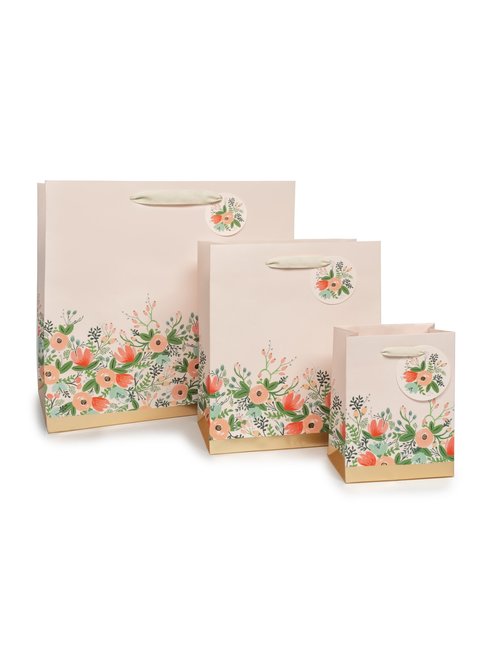 RIFLE PAPER CO SAC CADEAU (PETIT) - WILDFLOWER