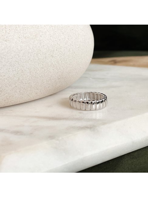 HORACE JEWELRY BAGUE HALO - ARGENT