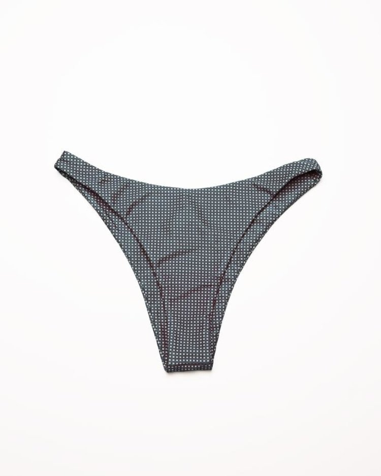 NANA THE BRAND BAS DE BIKINI FRANÇOISE - BLEU-NOIR VICHY