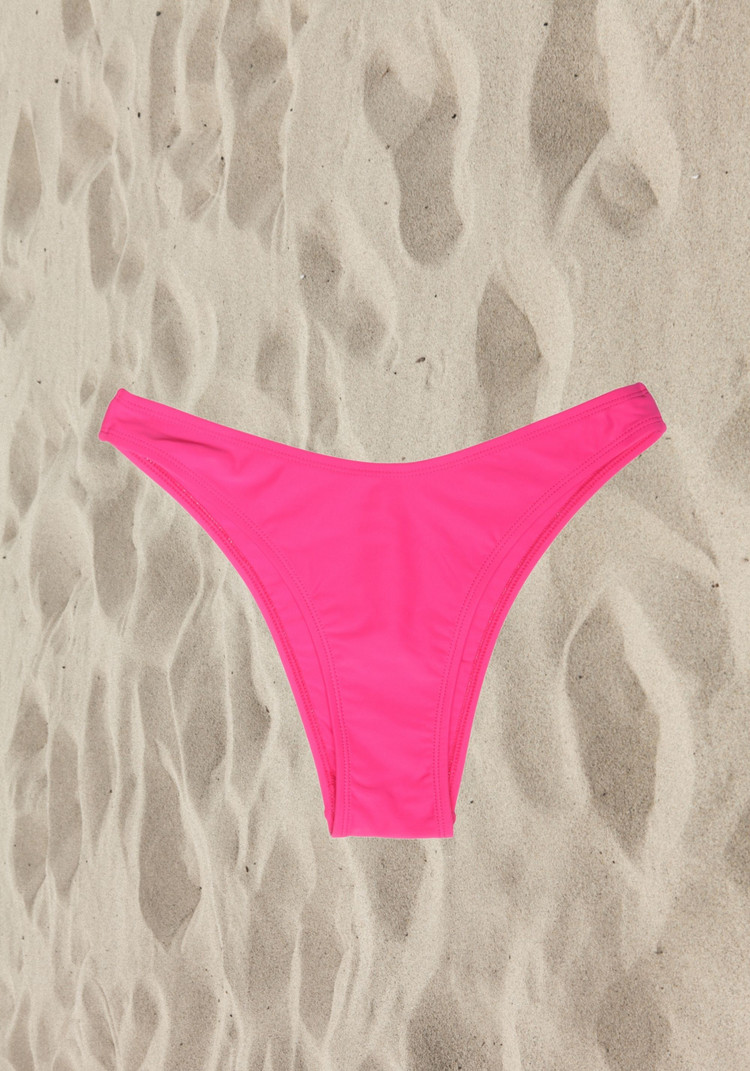 BLUSH BAS DE BIKINI ÉCHANCRÉ CABO - HOT PINK