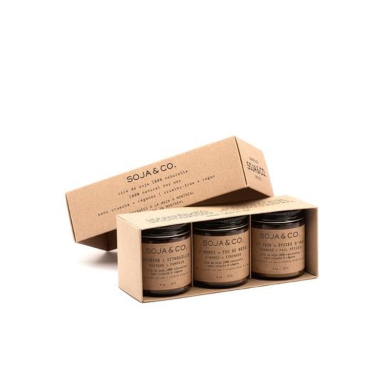 SOJA & CO COFFRET TRIO - COLLECTION D'AUTOMNE