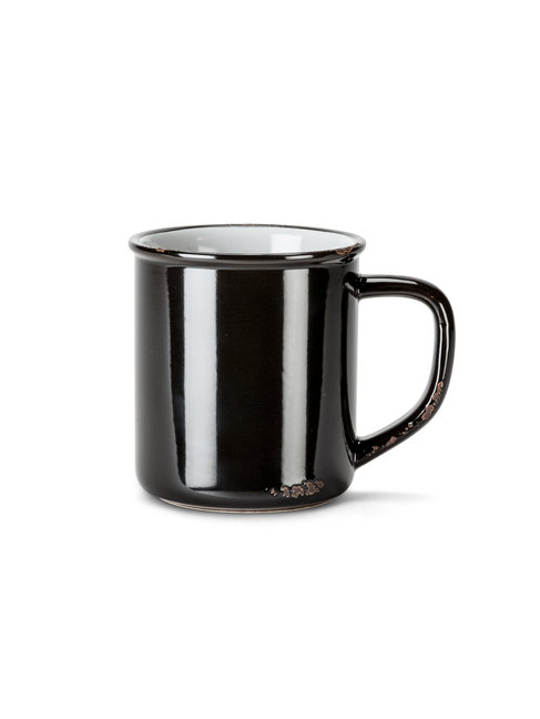 ABBOTT TASSE À CAFÉ ENAMEL - NOIR