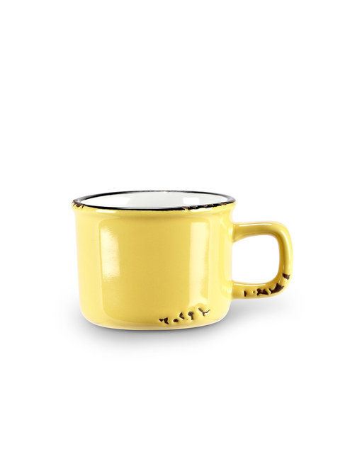 ABBOTT TASSE À ESPRESSO ENAMEL - JAUNE
