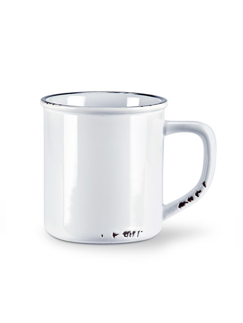 ABBOTT TASSE À CAFÉ ENAMEL - BLANC