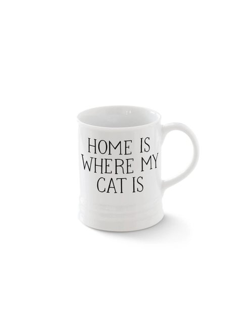 FRINGE TASSE - HOME IS WHERE MY CAT IS