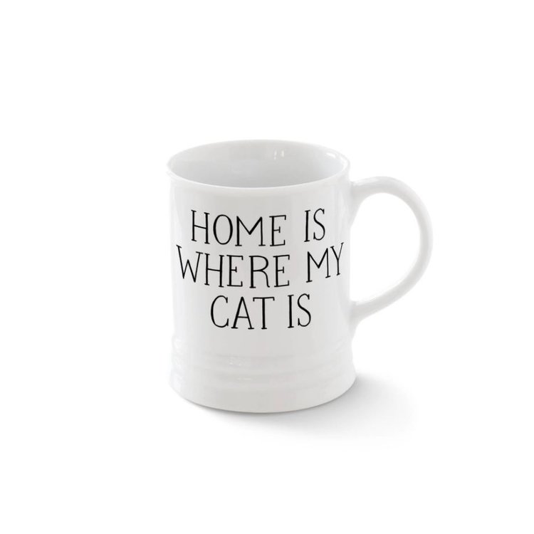 FRINGE TASSE - HOME IS WHERE MY CAT IS