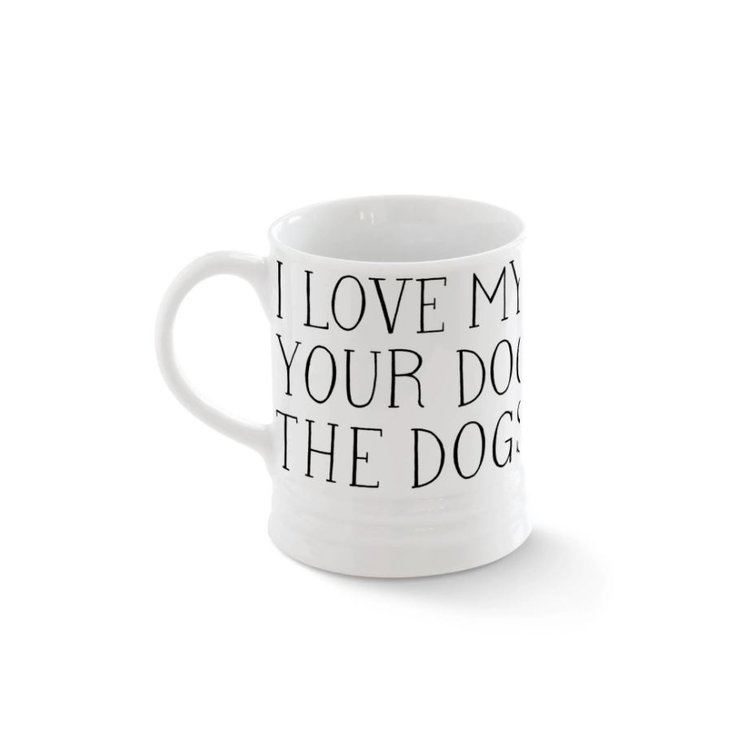 FRINGE TASSE - I LOVE ALL THE PUPPIES