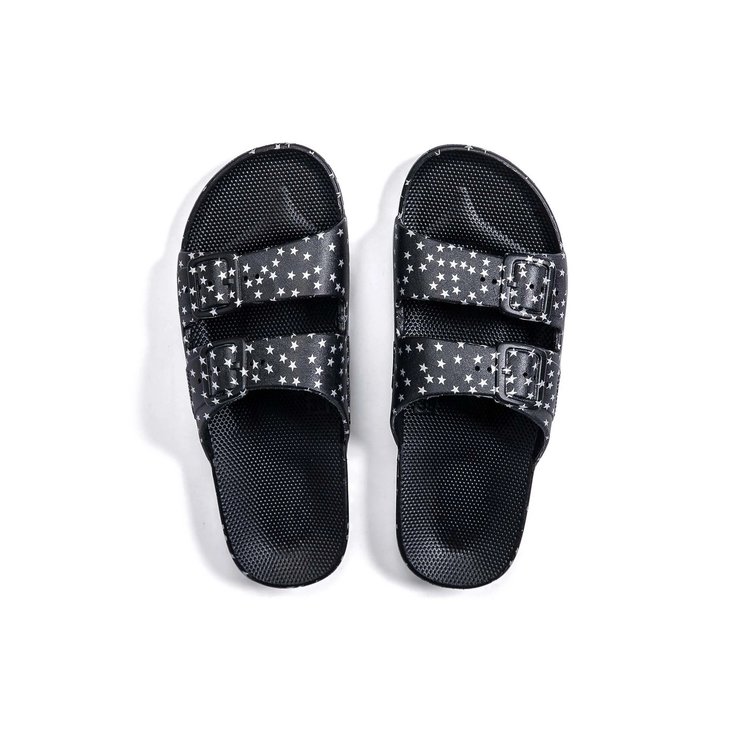 FREEDOM MOSES SANDALES SLIPPER - STELLAR BLACK