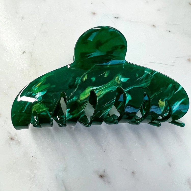 HORACE JEWELRY PINCE À CHEVEUX AGATHA II - VERT FORÊT