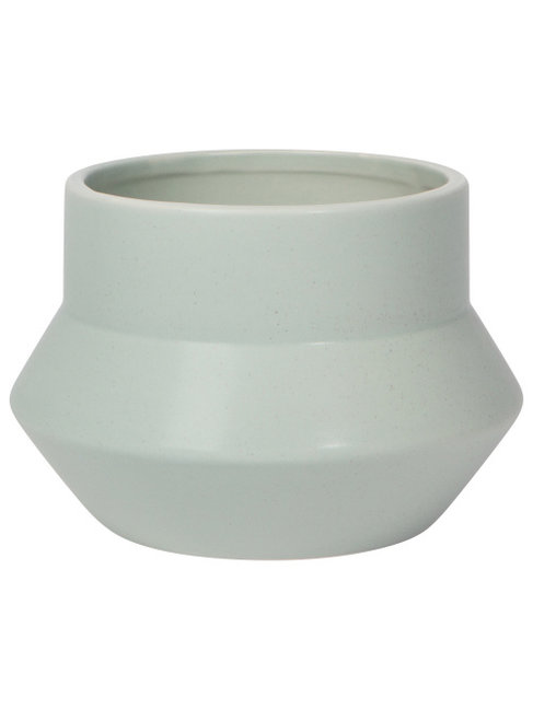 DANICA CACHE-POT MESA - SEAFOAM
