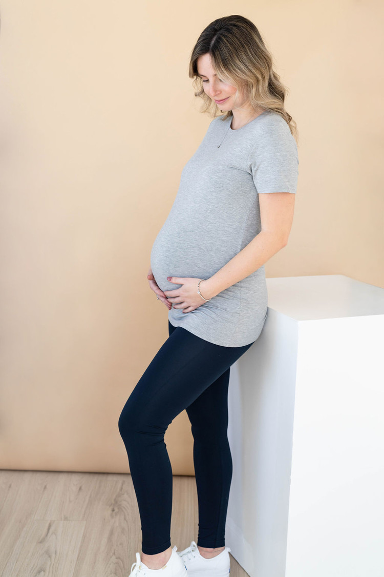 ROSE MATERNITÉ COLLANT SANS PIED - MARINE