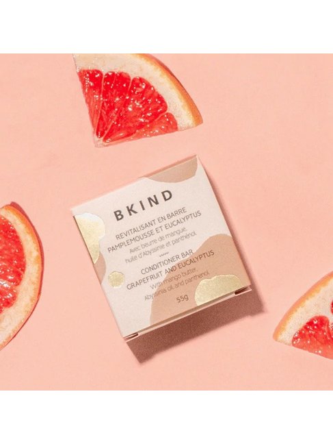 BKIND REVITALISANT EN BARRE - CHEVEUX NORMAL À GRAS - EUCALYPTUS ET PAMPLEMOUSSES