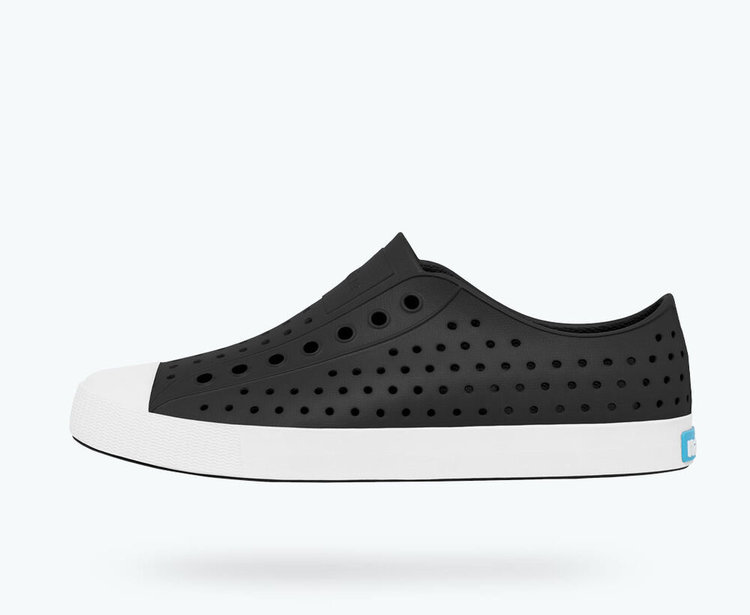 NATIVE CHAUSSURE JEFFERSON - JIFFY BLACK / SHELL WHITE