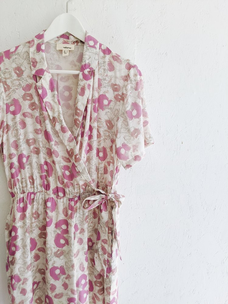 THE KORNER JUMPSUIT (22199069) - BEIGE & VIOLET