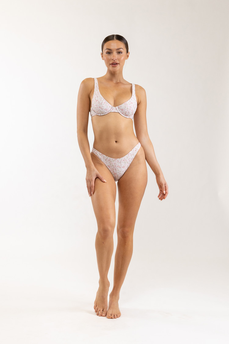 RHYTHM BAS DE BIKINI BOUQUET - IVORY