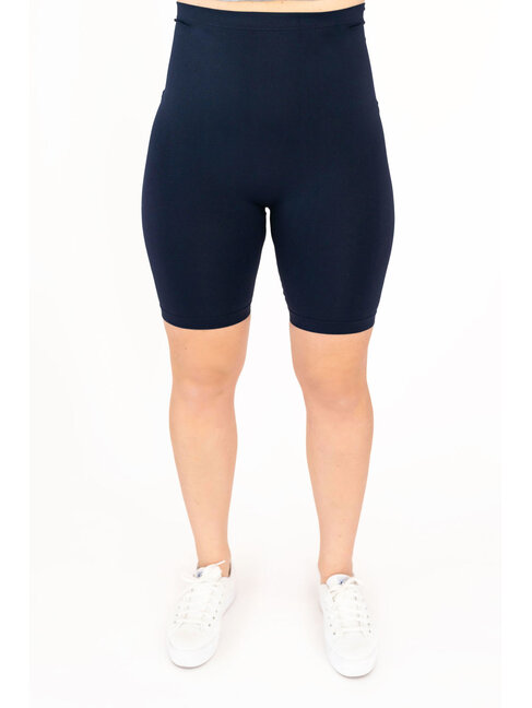 ROSE MATERNITÉ BIKER SHORTS - MARINE