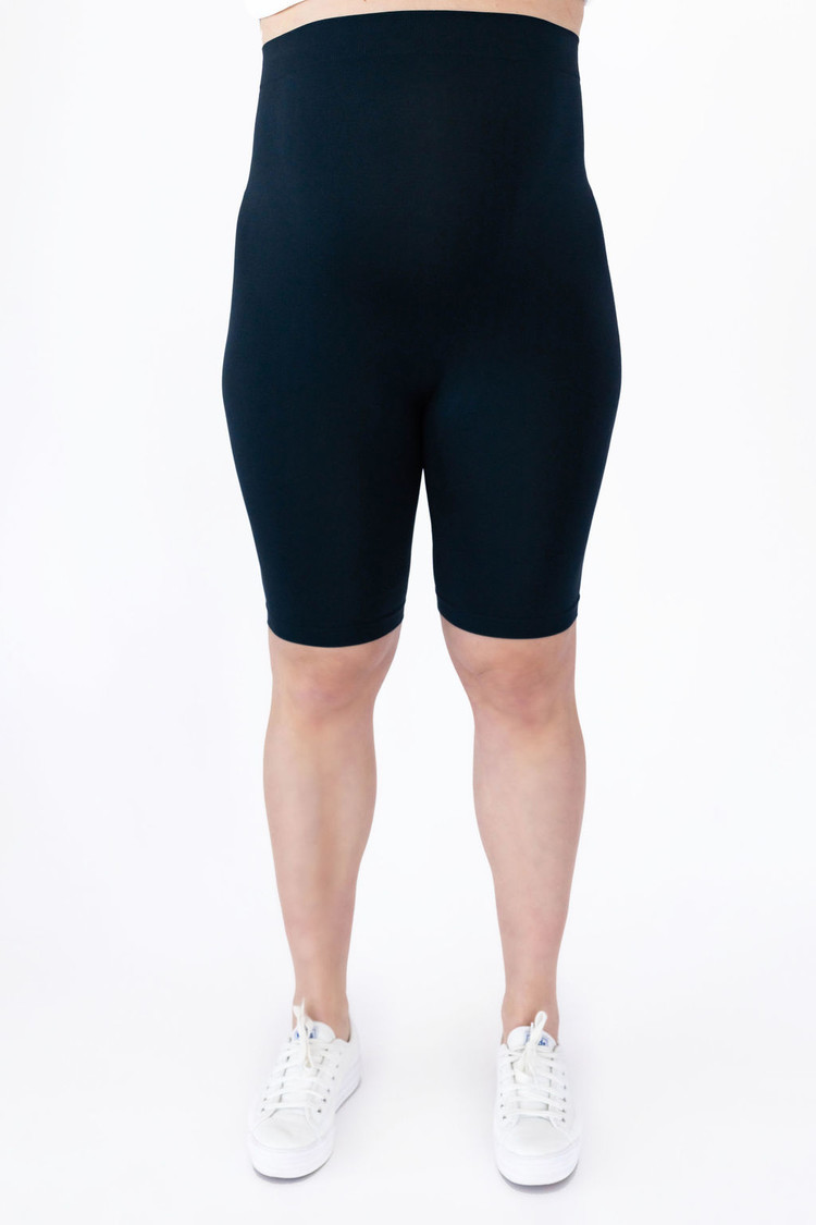 ROSE MATERNITÉ BIKER SHORTS - MARINE