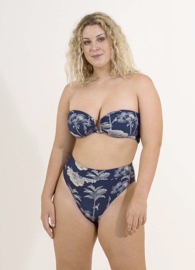 MAAJI BAS DE BIKINI NIGHT JUNGLE - AZUL