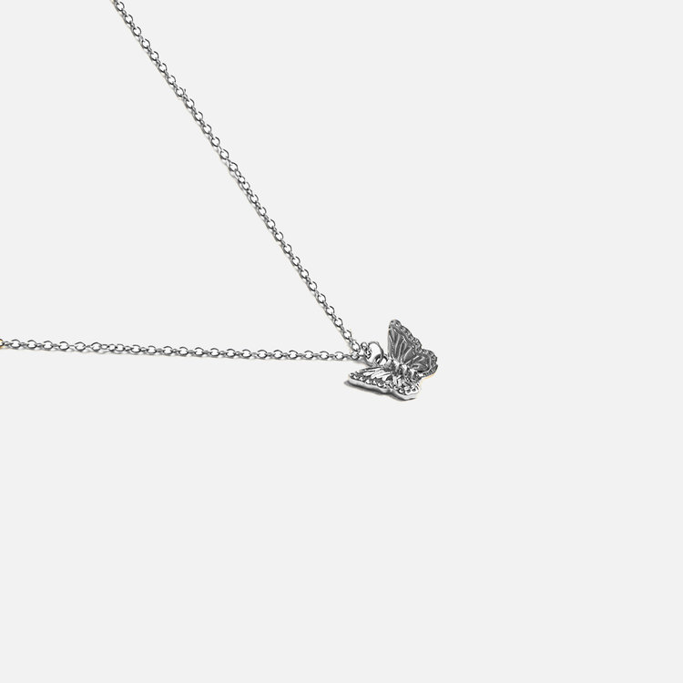 NANA THE BRAND PENDENTIF PAPILLON - ARGENT