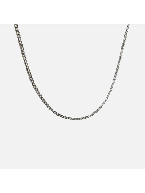 NANA THE BRAND CHAÎNE CUBIQUE - ARGENT