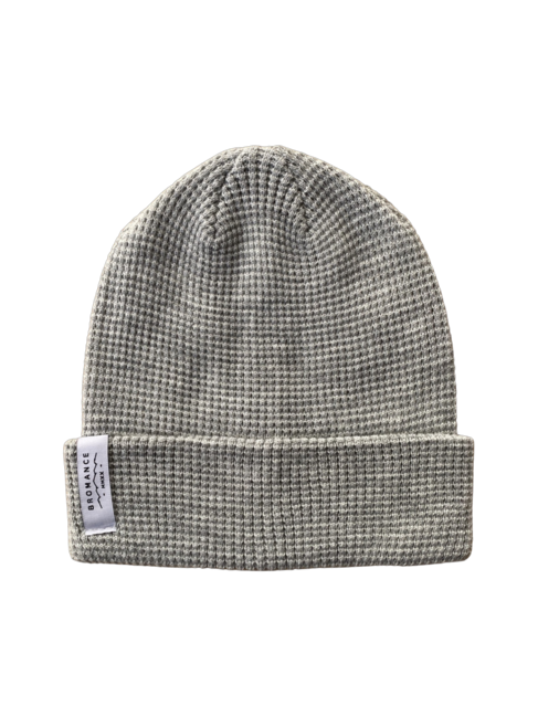 BROMANCE TUQUE WAFFLE - ACIER