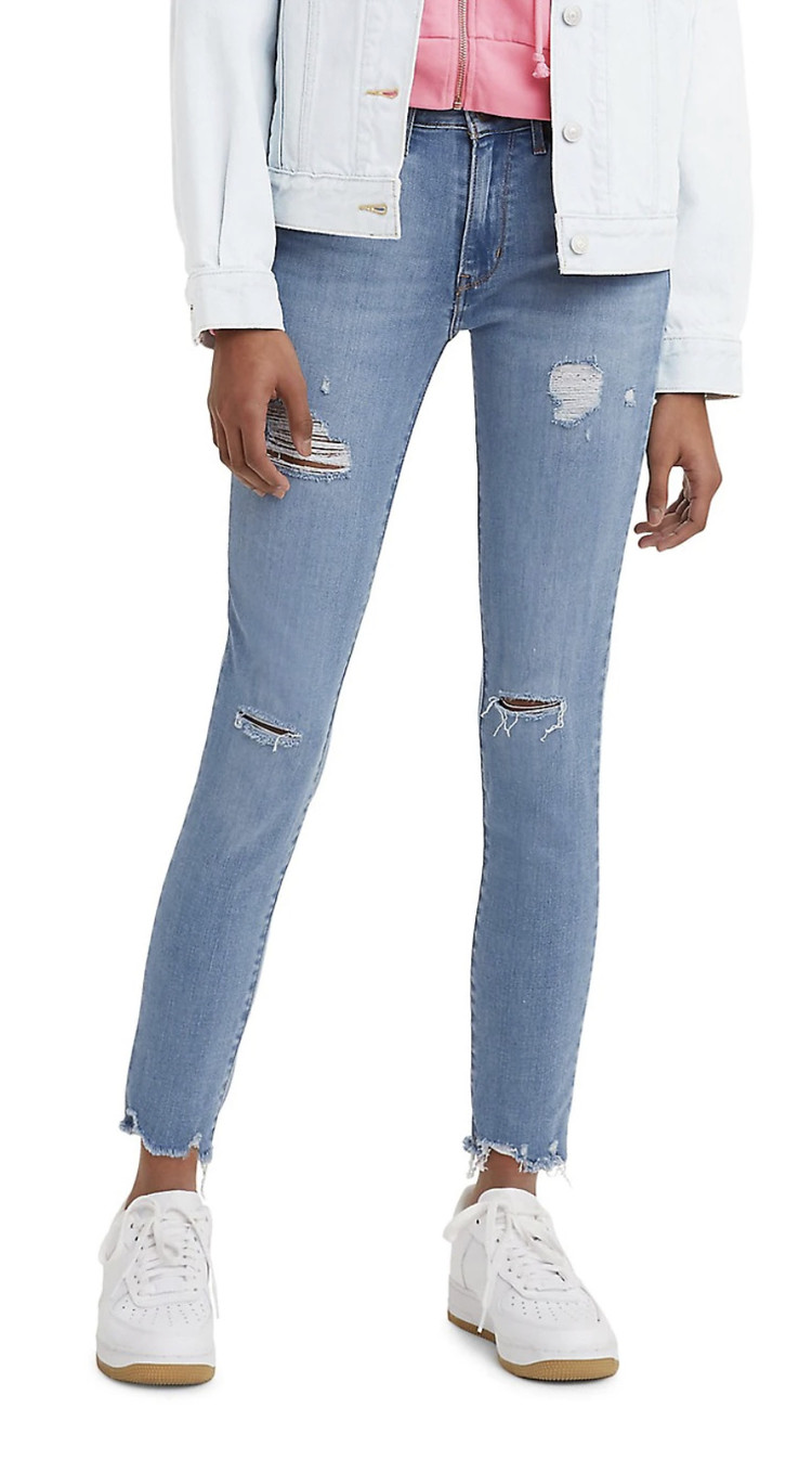 LEVI'S JEANS 721 HIGH RISE SKINNY CHELSEA - FLAT IRON