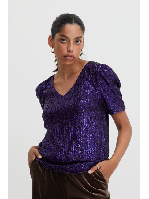 ICHI CHANDAIL FAUCI - VIOLET INDIGO