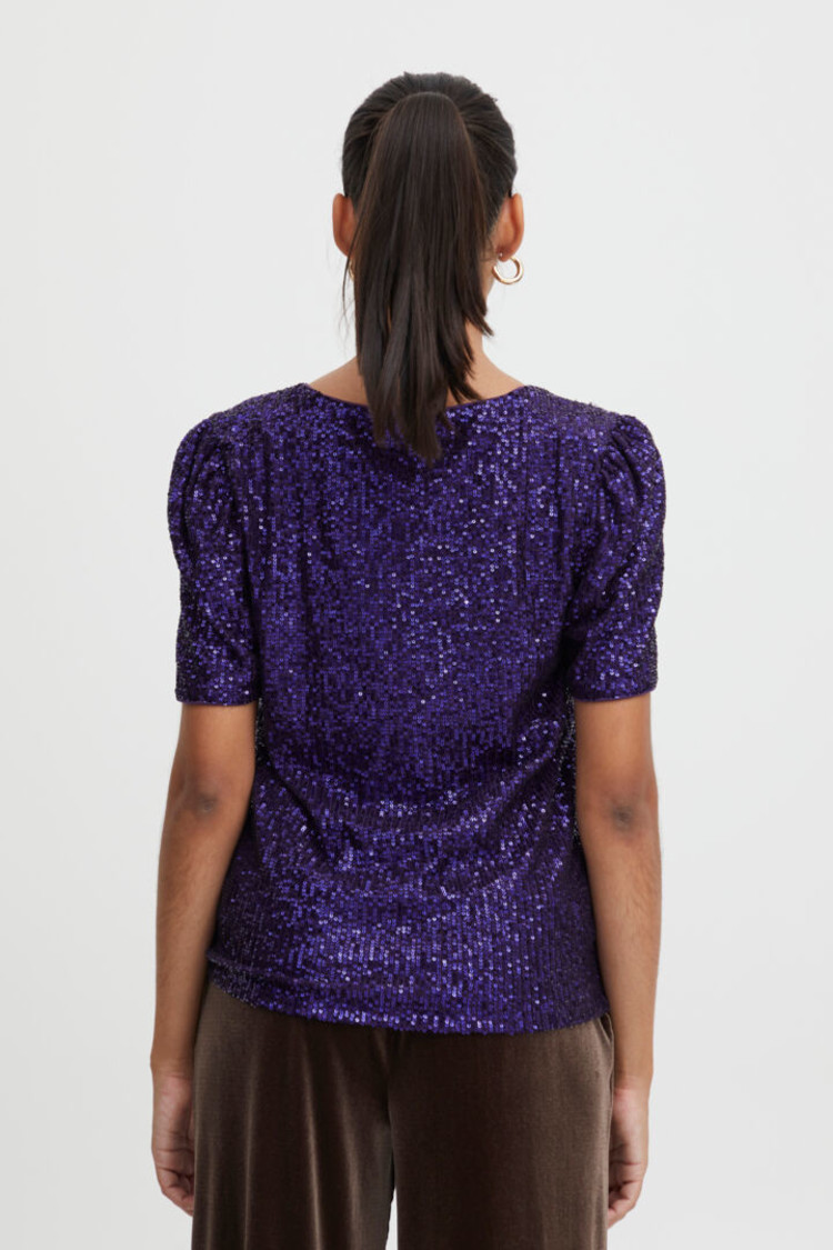 ICHI CHANDAIL FAUCI - VIOLET INDIGO