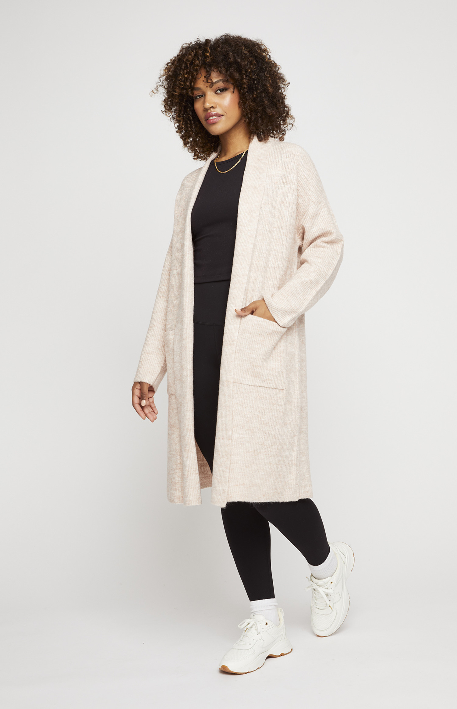 CARDIGAN LILITH HEATHER ROSE SMOKE Boutique La Penderie