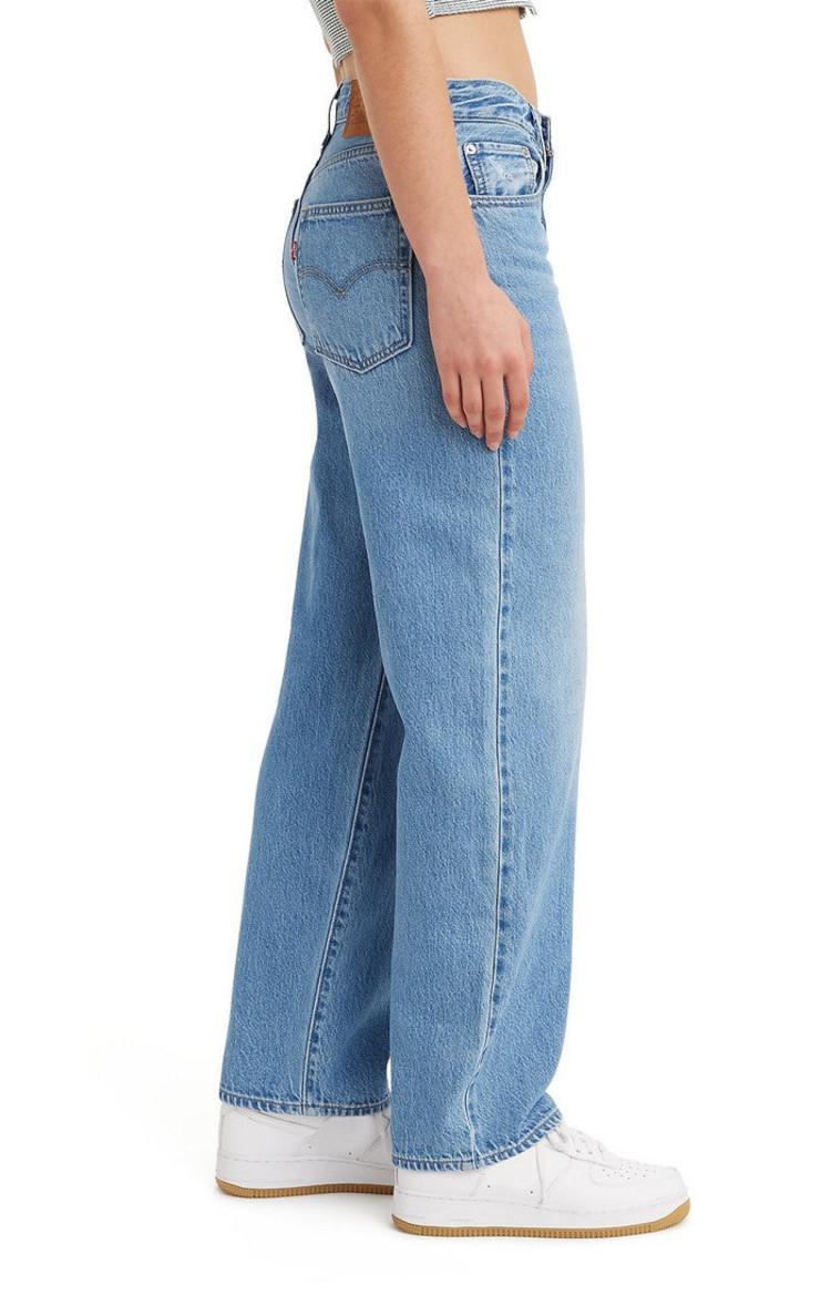 LEVI'S JEANS BAGGY DAD IN THE  MIDDLE - DAMAGE