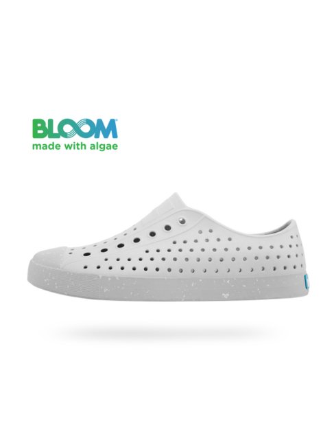 NATIVE CHAUSSURE JEFFERSON BLOOM - MIST GREY/SHELL SPECKLES