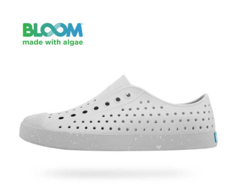 NATIVE CHAUSSURE JEFFERSON BLOOM - MIST GREY/SHELL SPECKLES