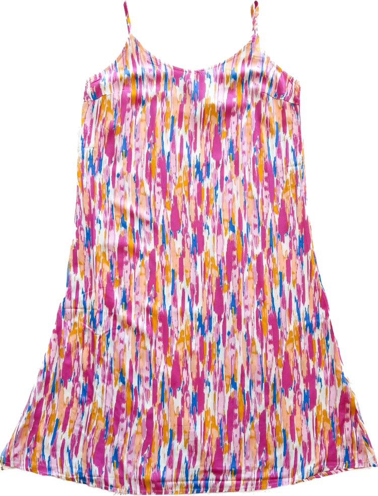 B.YOUNG ROBE COURTE JOELLA - PINK SACHET MIX