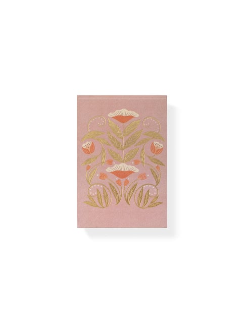 FRINGE BLOC-NOTES - FLORAL FRAME