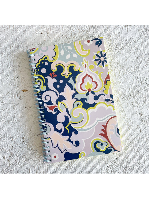 FRINGE JOURNAL À SPIRALES SLIM - PAISLEY