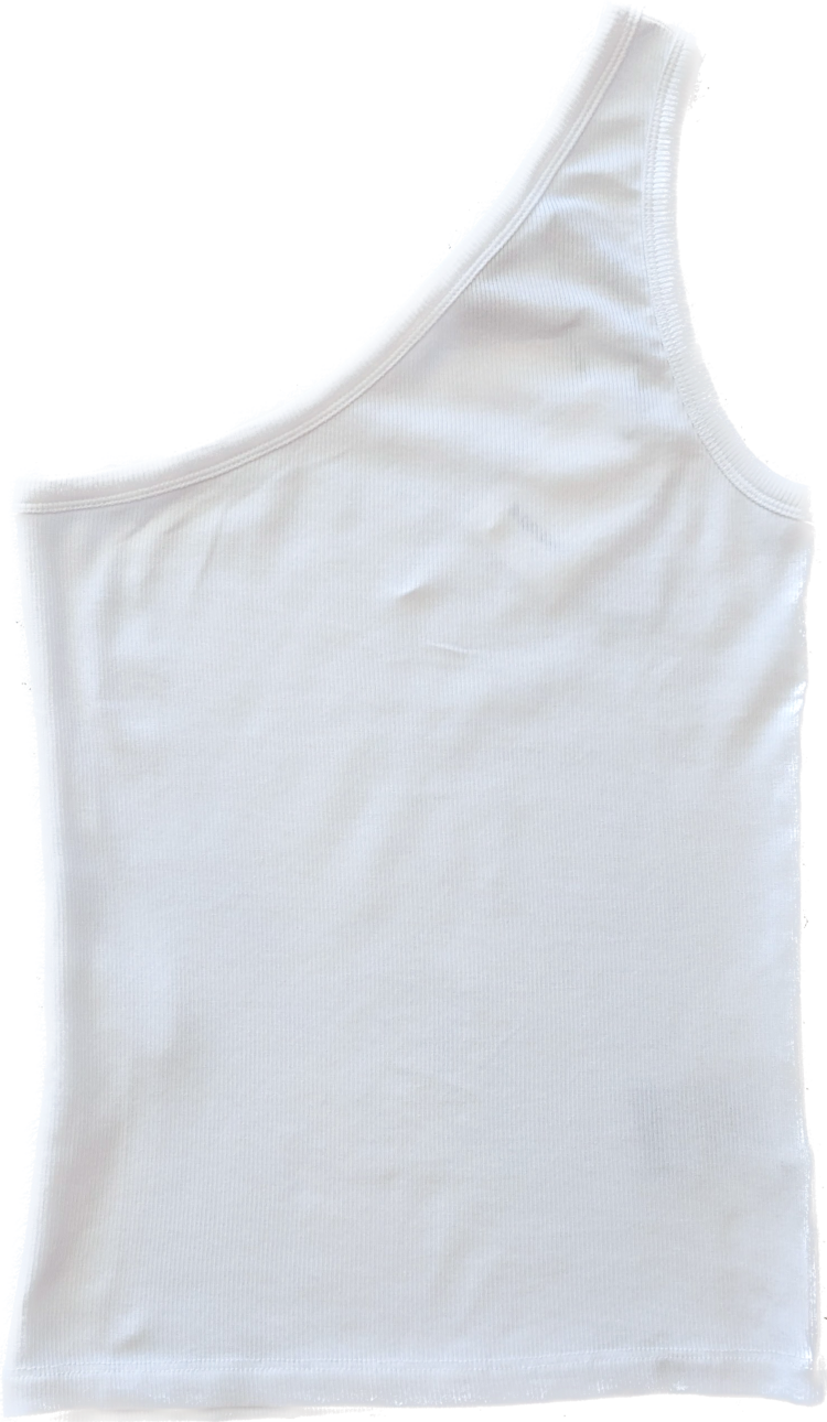 B.YOUNG CAMISOLE SHOULDER SANANA - OPTICAL WHITE