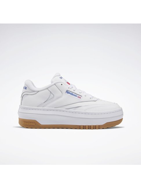 REEBOK CHAUSSURE CLUB C EXTRA - FTWR WHITE/VECTOR BLUE