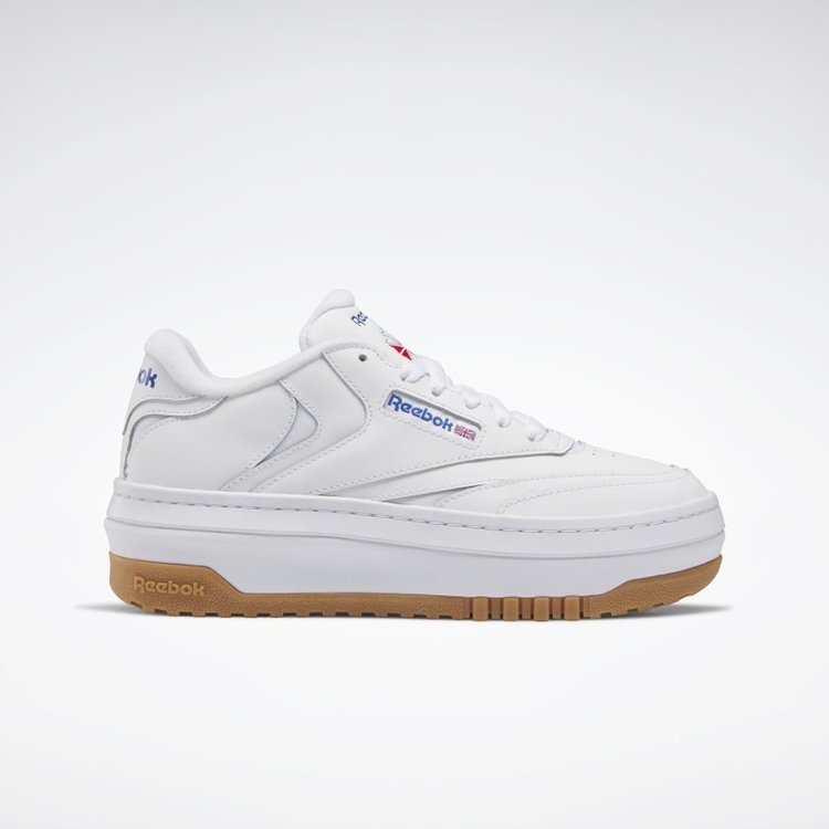 REEBOK CHAUSSURE CLUB C EXTRA - FTWR WHITE/VECTOR BLUE