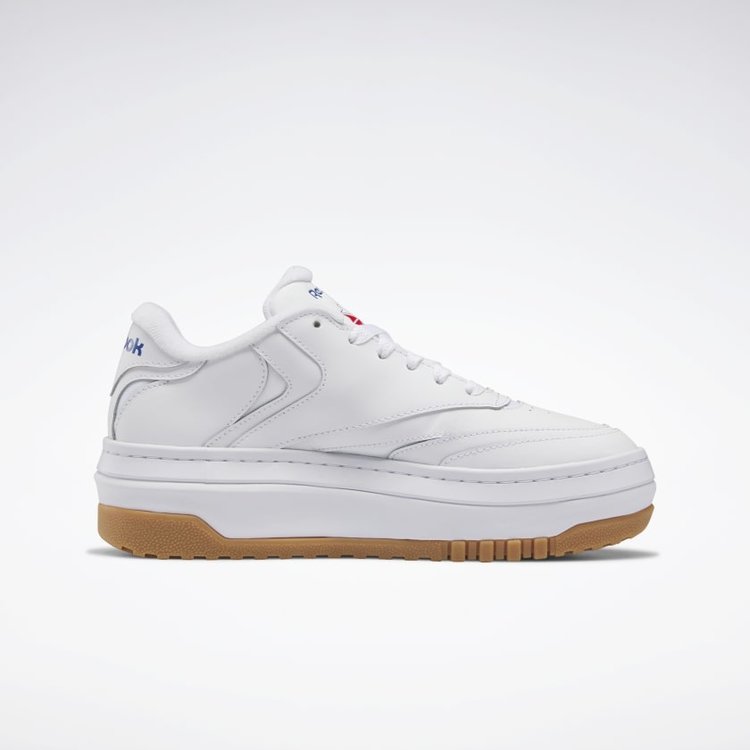 REEBOK CHAUSSURE CLUB C EXTRA - FTWR WHITE/VECTOR BLUE