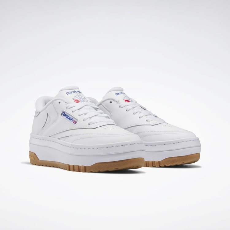 REEBOK CHAUSSURE CLUB C EXTRA - FTWR WHITE/VECTOR BLUE