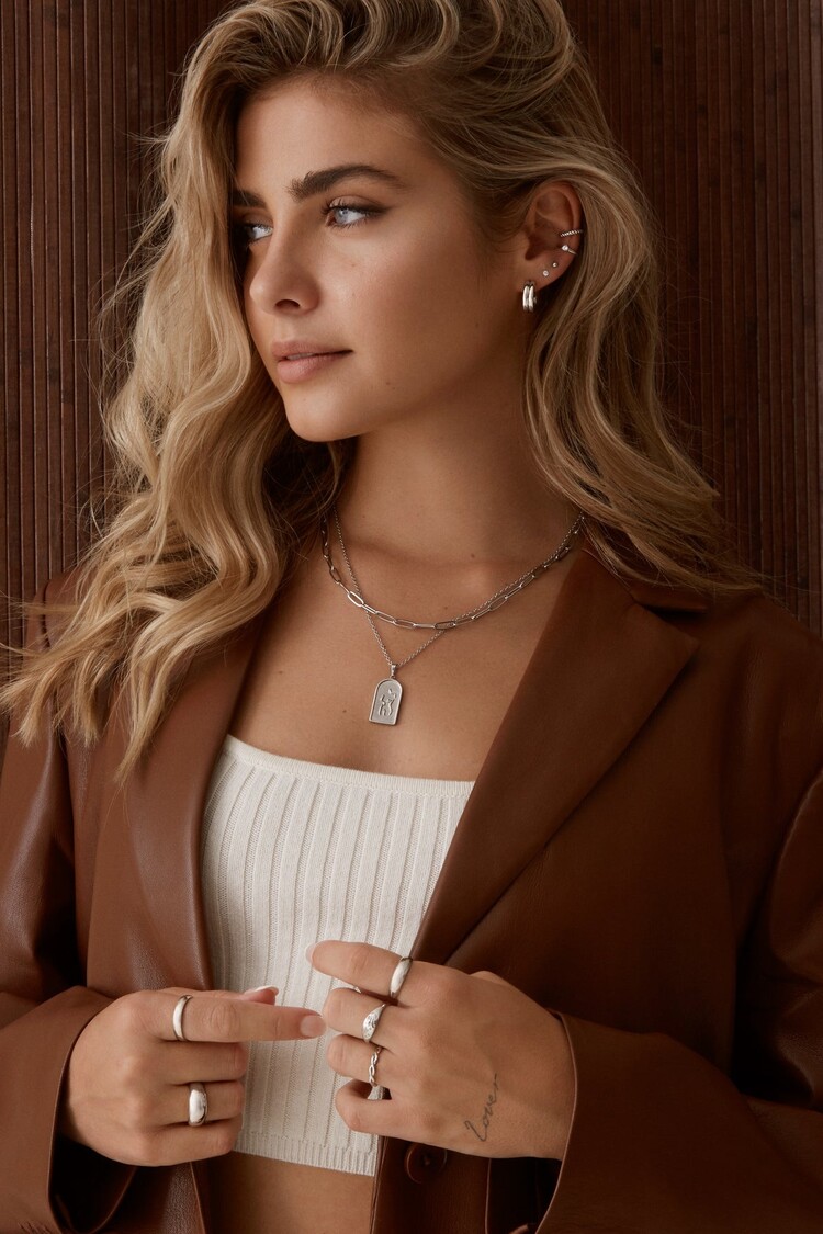 TWENTY COMPASS JEWELRY BAGUE BASIC - ACIER INOXYDABLE