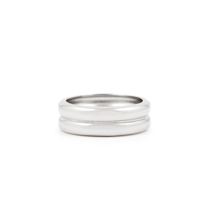 TWENTY COMPASS JEWELRY BAGUE MARILOU - ACIER INOXYDABLE