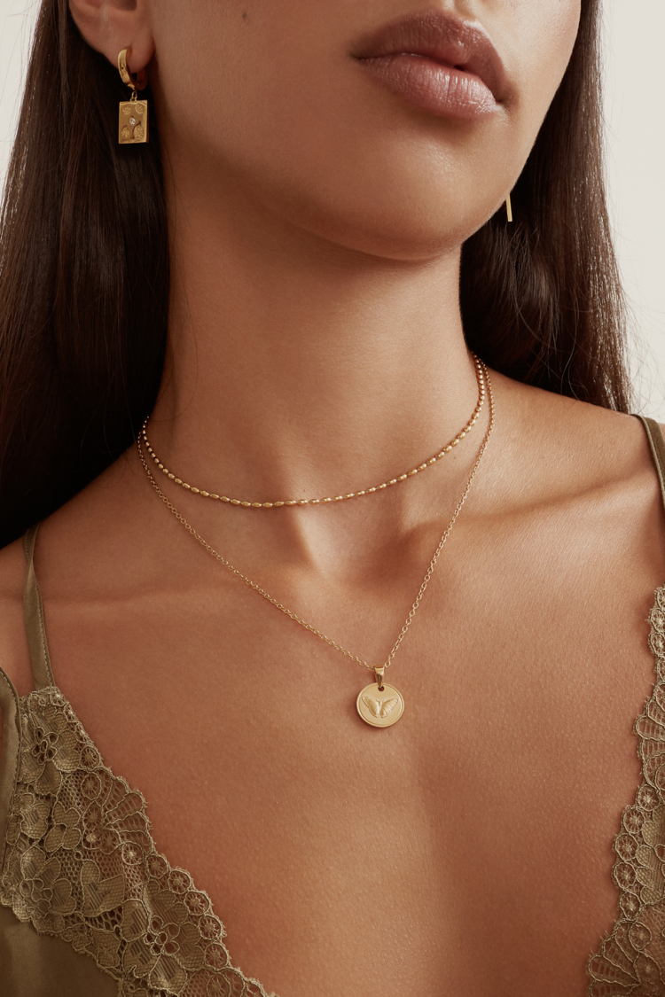 TWENTY COMPASS JEWELRY COLLIER LANAI - OR