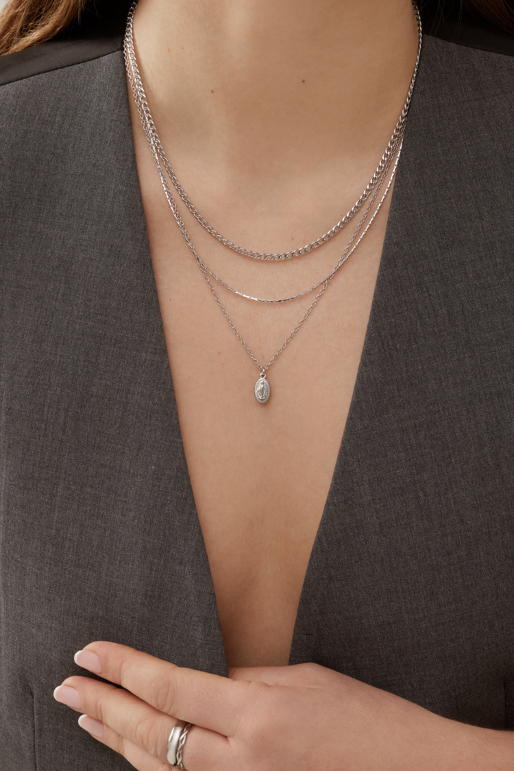 TWENTY COMPASS JEWELRY COLLIER KIRA - ACIER INOXYDABLE