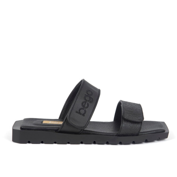 BEGO SANDALE FLAT JANE - CHARCOAL