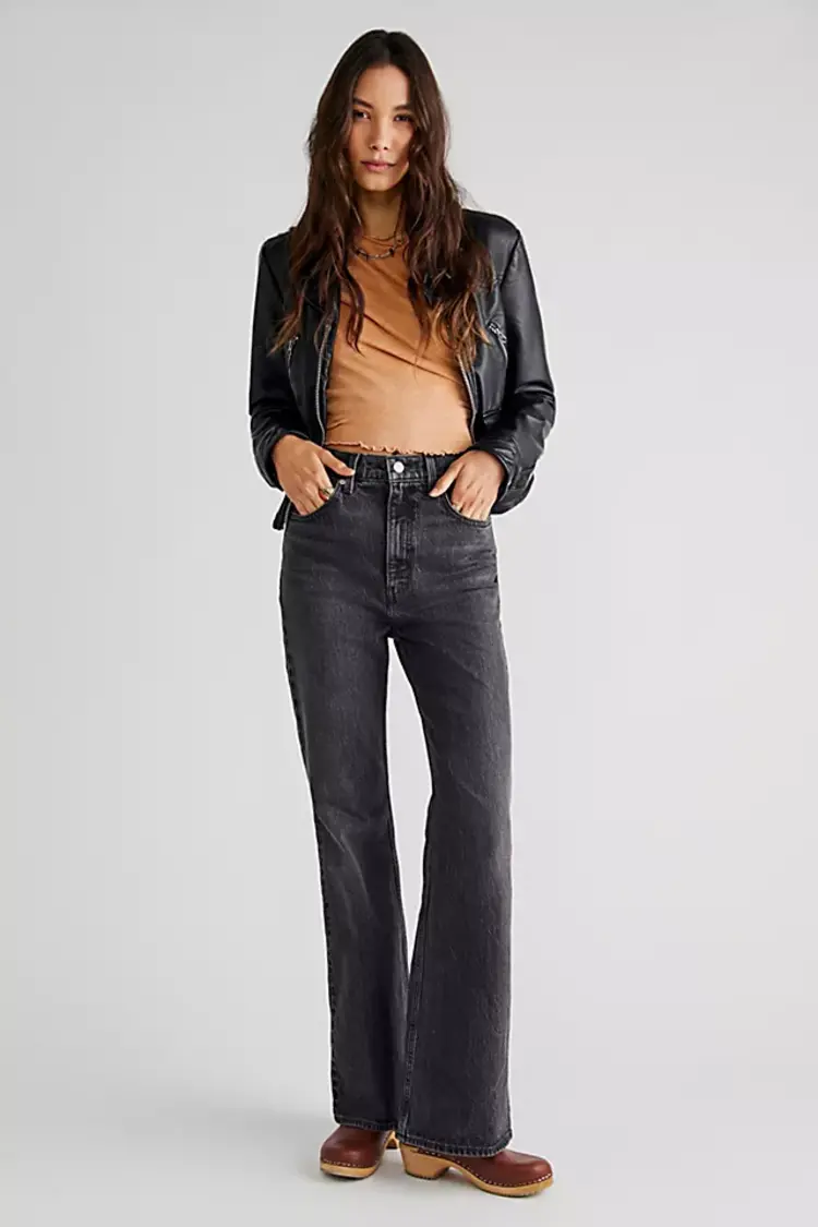 LEVI'S JEANS 70'S HIGH FLARE - JUST A HINT