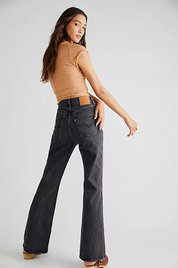LEVI'S JEANS 70'S HIGH FLARE - JUST A HINT