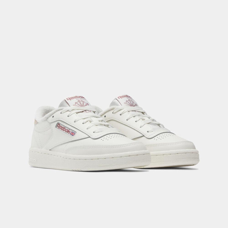 REEBOK CHAUSSURE CLUB C 85 - CHALK/POSSIBLY PINK