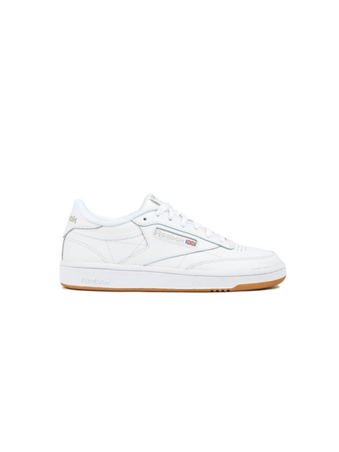 REEBOK CHAUSSURE CLUB C 85 - WHITE / LIGHT GREY / RUBBER GUM