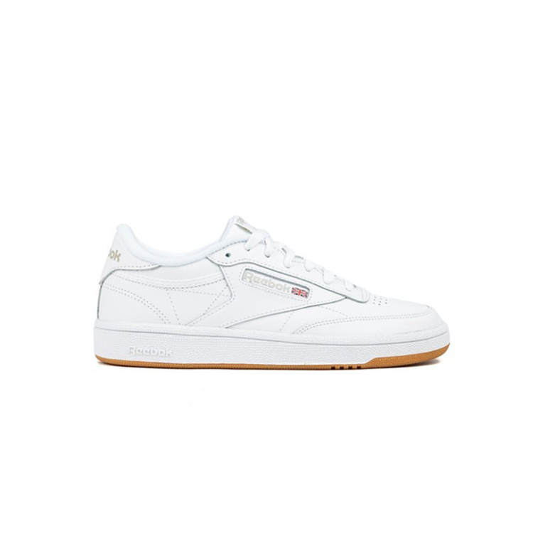 REEBOK CHAUSSURE CLUB C 85 - WHITE / LIGHT GREY / RUBBER GUM